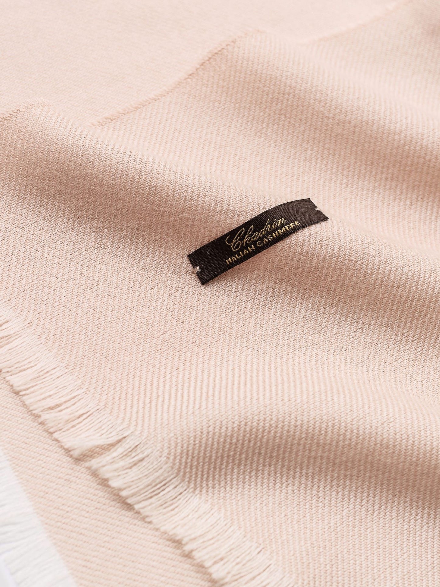 Cashmere and silk scarf Angel wings