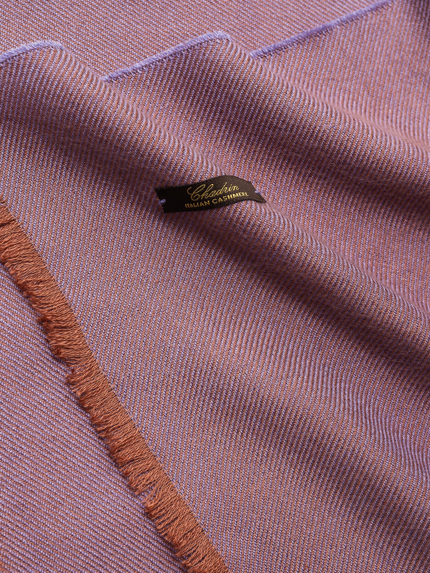Cashmere and silk scarf Angel wings