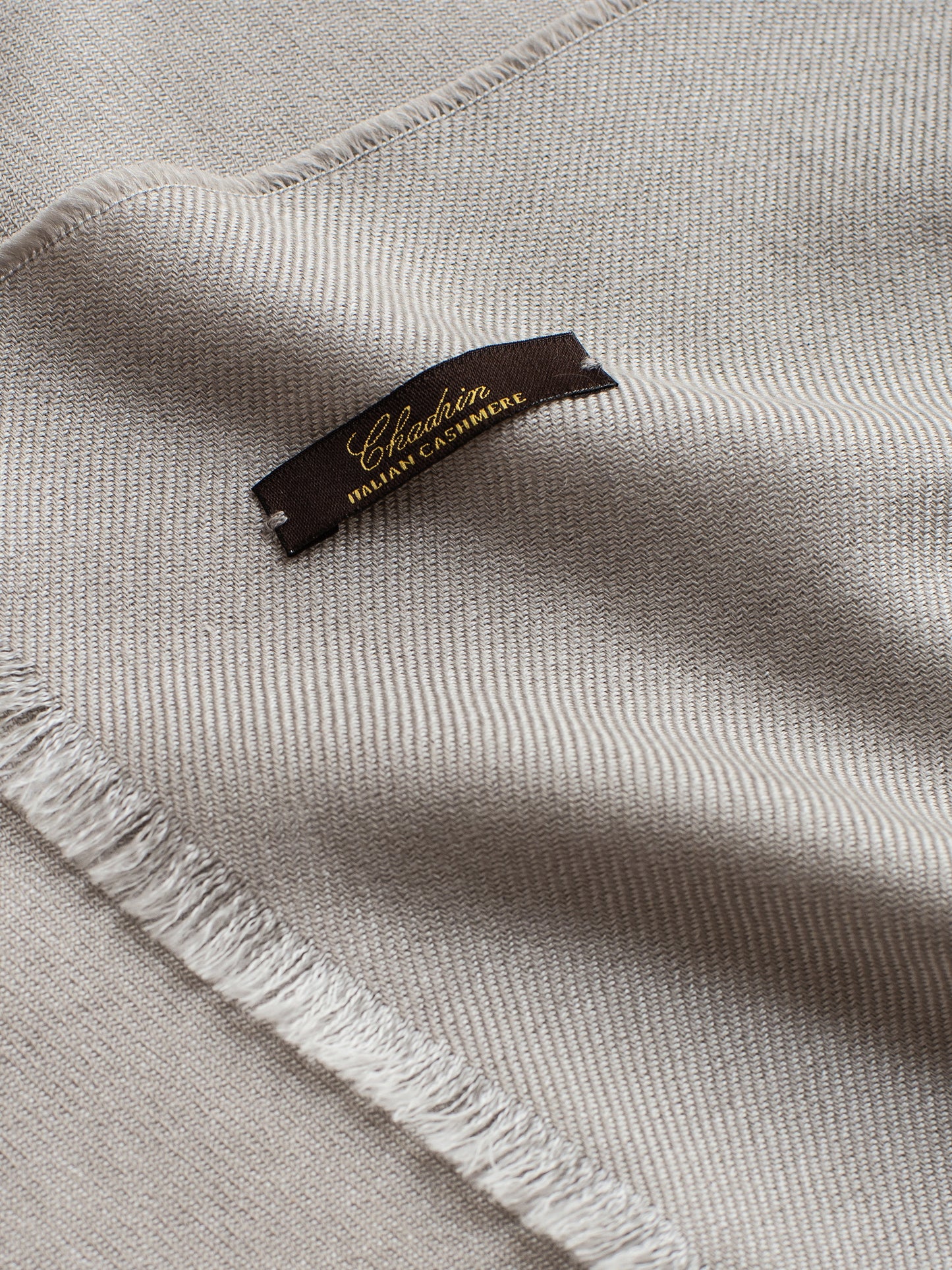 Cashmere and silk scarf Angel wings