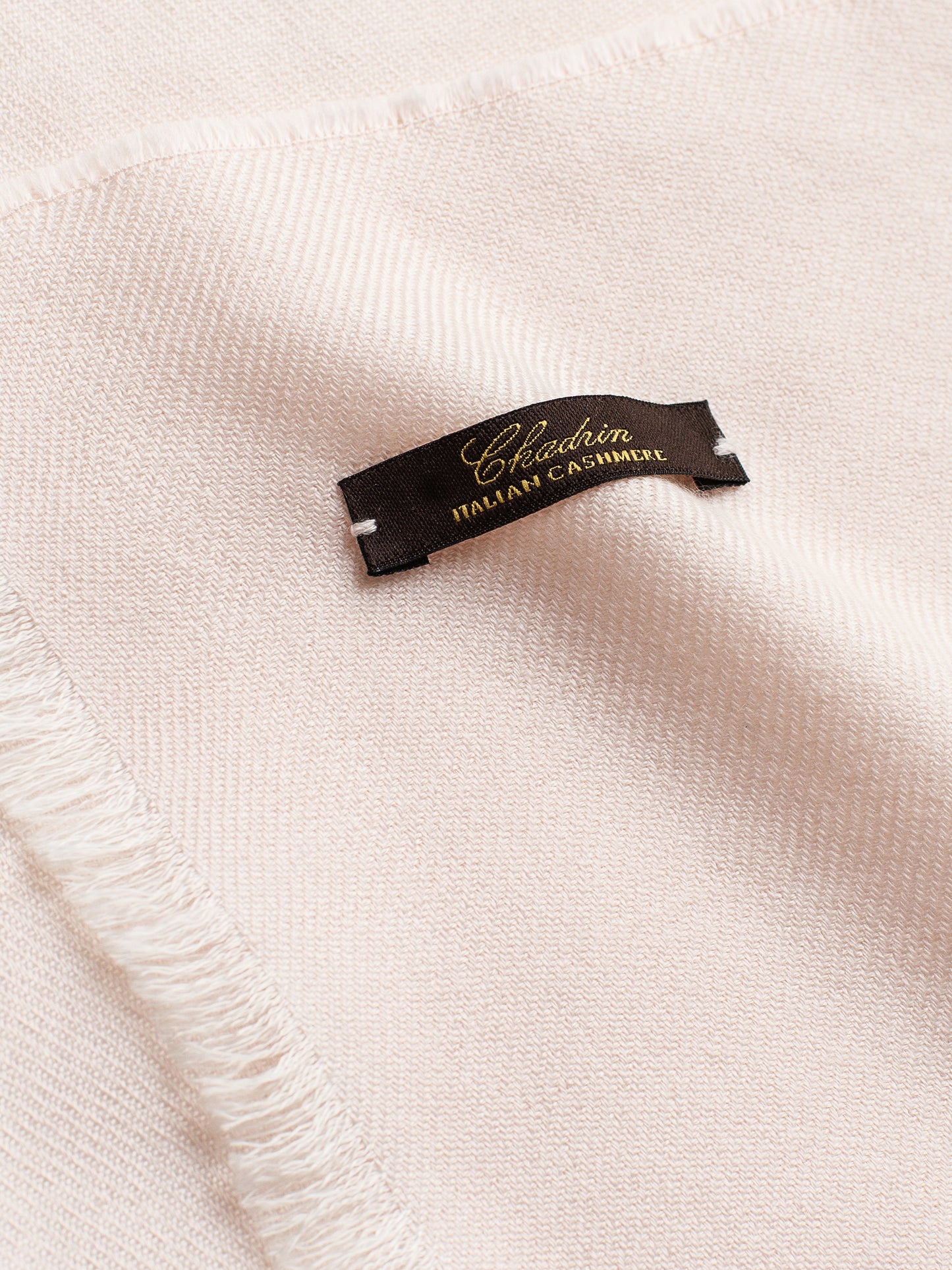 Cashmere and silk scarf Angel wings
