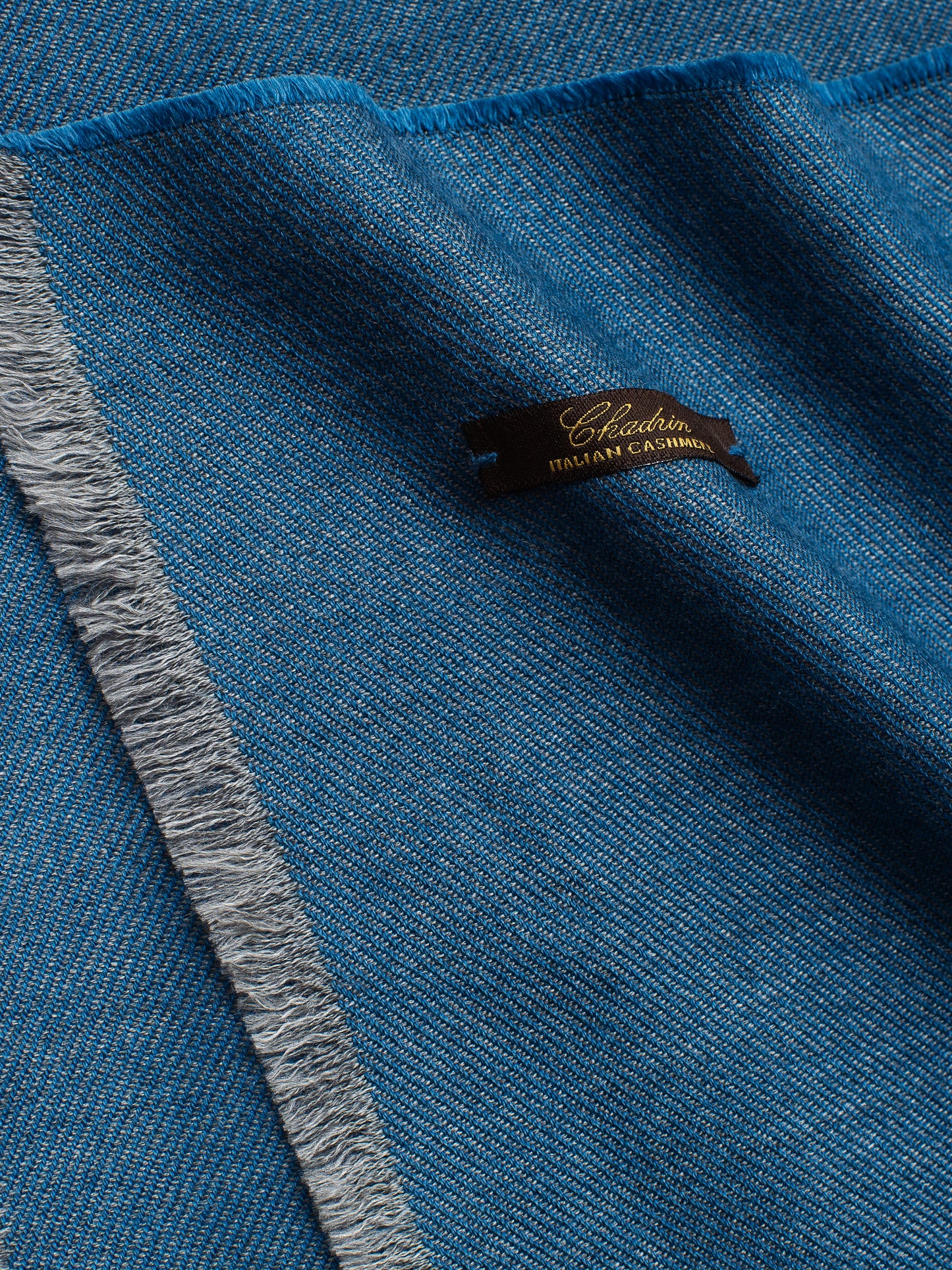 Cashmere and silk scarf Angel wings