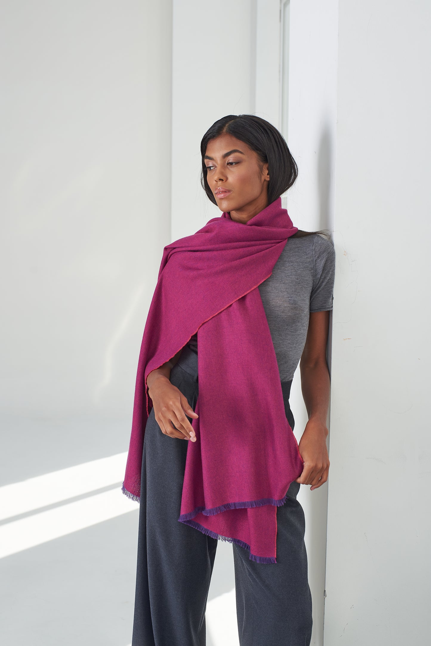 Statement Cashmere Scarf