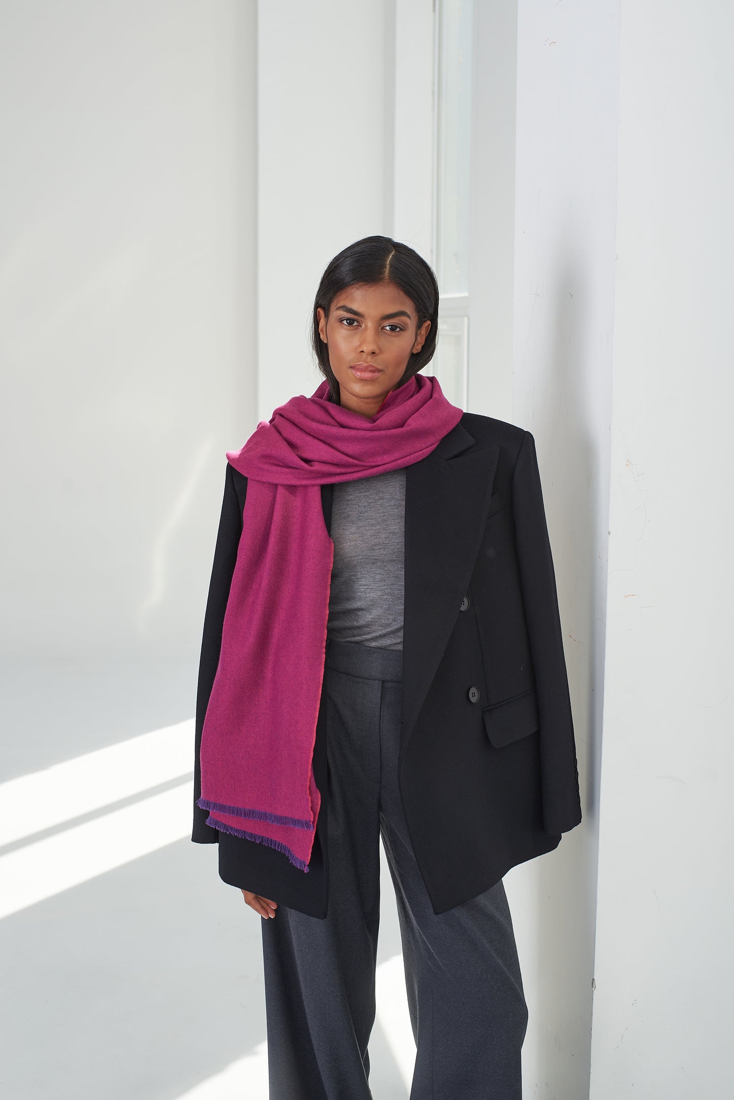 Statement Cashmere Scarf