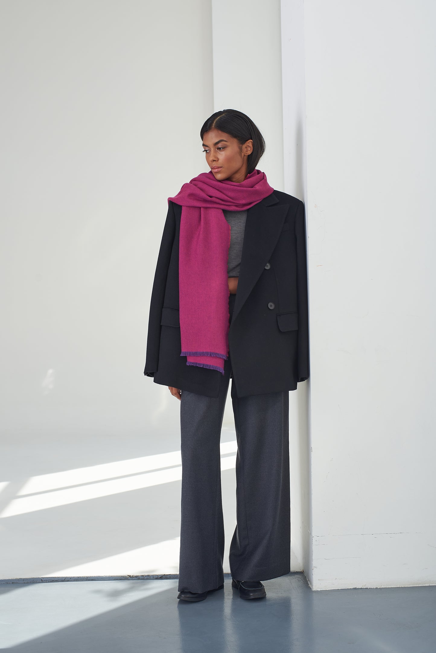 Statement Cashmere Scarf