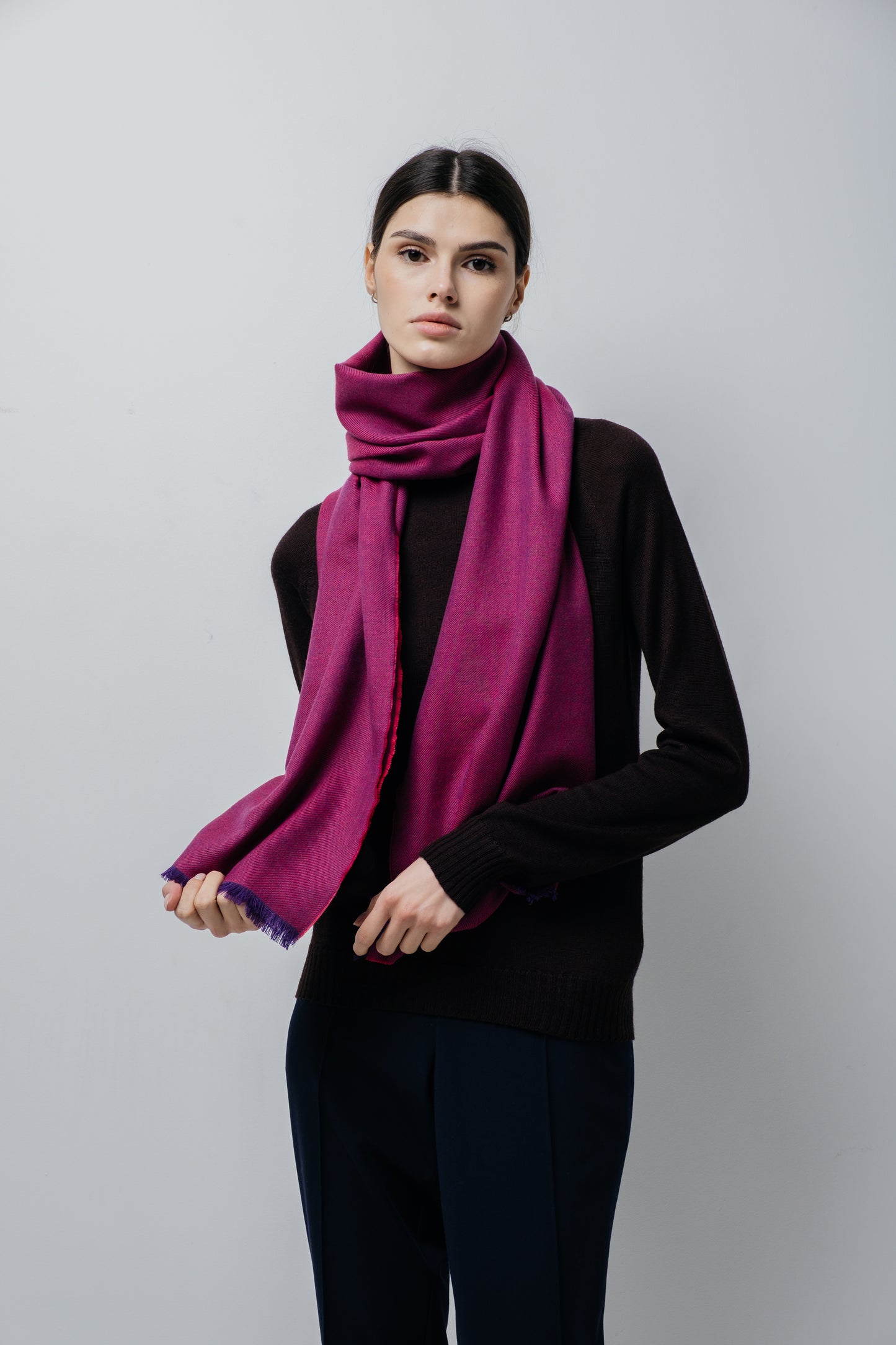 Statement Cashmere Scarf